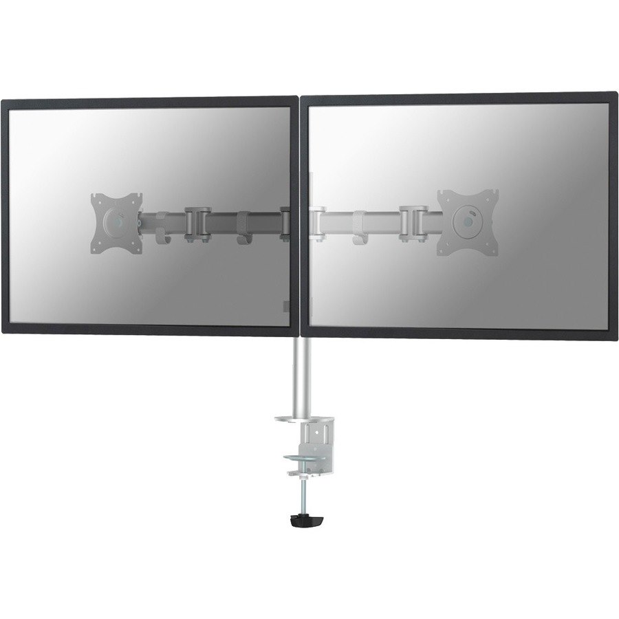 Neomounts Neomounts Pro NM-D135DSILVER Bureausteun voor Flatscreen - Zilver