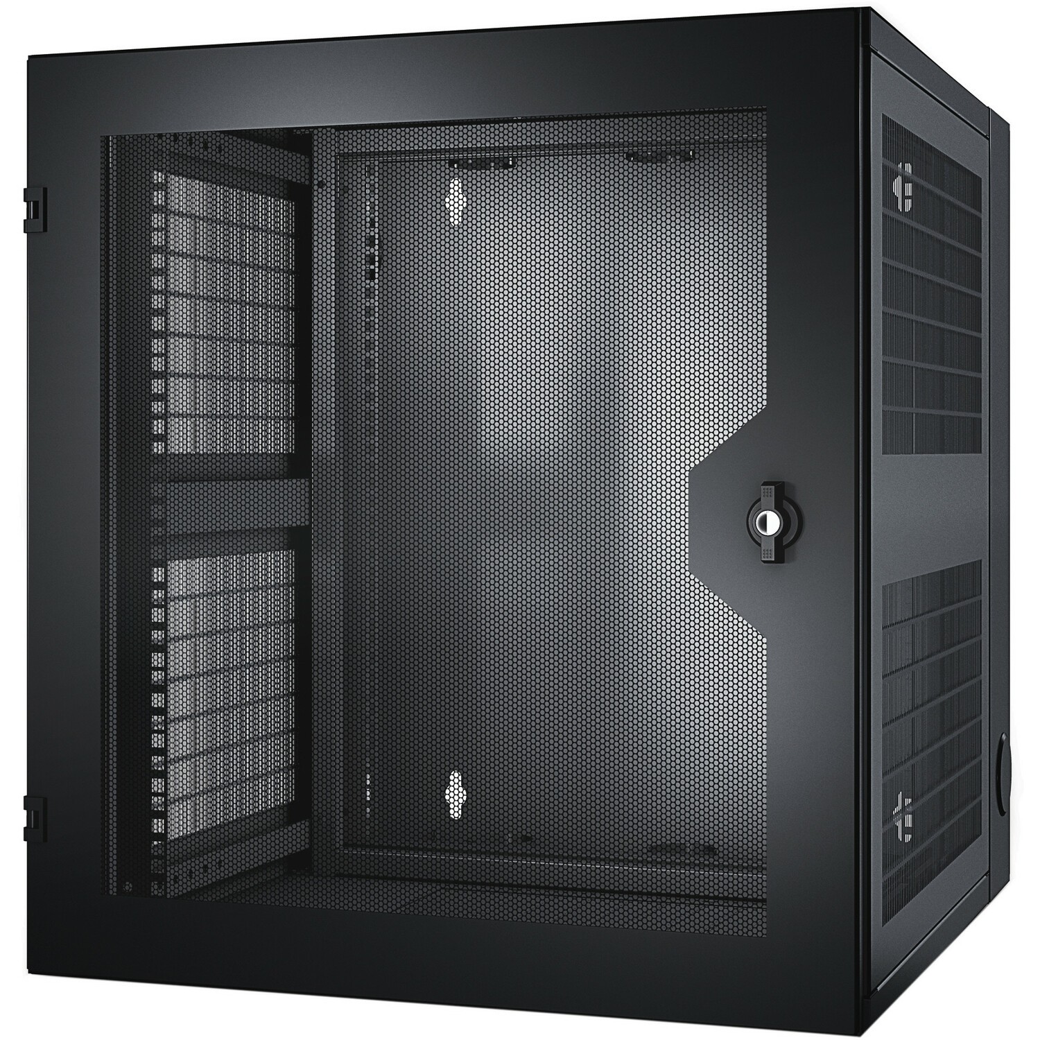 APC (AR100HD) WX NETSHELTER 13U, WALLMOUNT ENCLOSURE, FULLY VENTED, BLACK