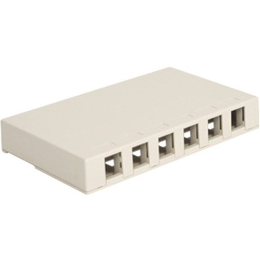 ICC 6-Port Surface Mount Box