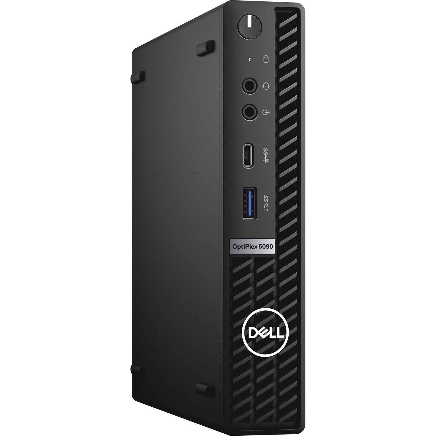 Dell OptiPlex 5000 5090 Desktop Computer - Intel Core i7 10th Gen i7-10700T - 16 GB - 256 GB SSD - Micro PC - Black