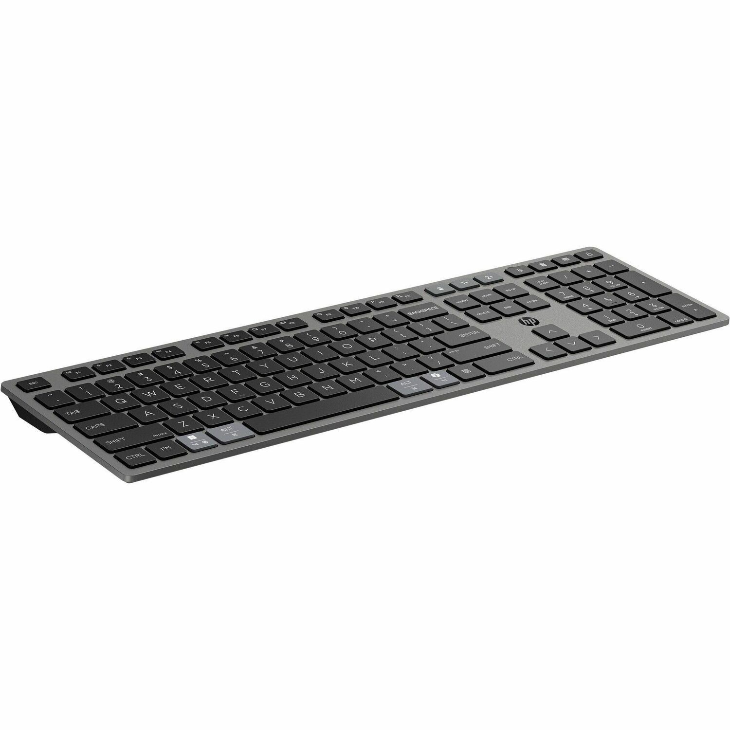 HP 725 Toetsenbord - Full-size - Draadloos Verbinding - USB type A Interface - Swiss - QWERTZ indeling - Zwart