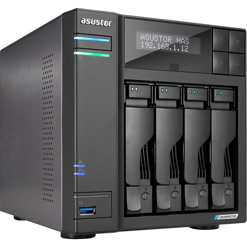 ASUSTOR Lockerstor 4 Gen2 AS6704T SAN/NAS Storage System