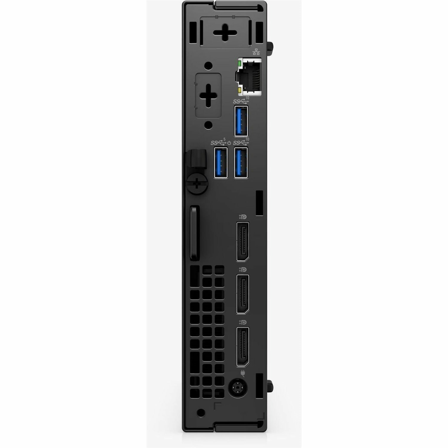 Dell OptiPlex 7000 7020 Plus Desktop Computer - Intel Core i7 14th Gen i7-14700T - vPro Technology - 16 GB - 256 GB SSD - Micro PC - Black