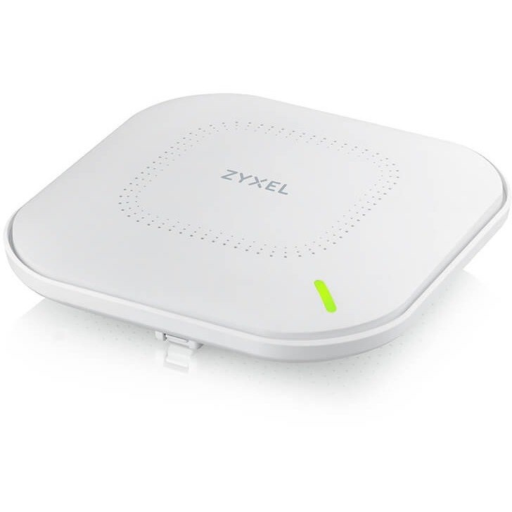 Zyxel True WiFi 6 AX3000 Wireless Multi-Gigabit Pro Access Point | Wall & Ceiling Optmized Antenna | Cloud, App, Direct or Controller Management | POE+ |1 Year Nebula Pro | WAX610D