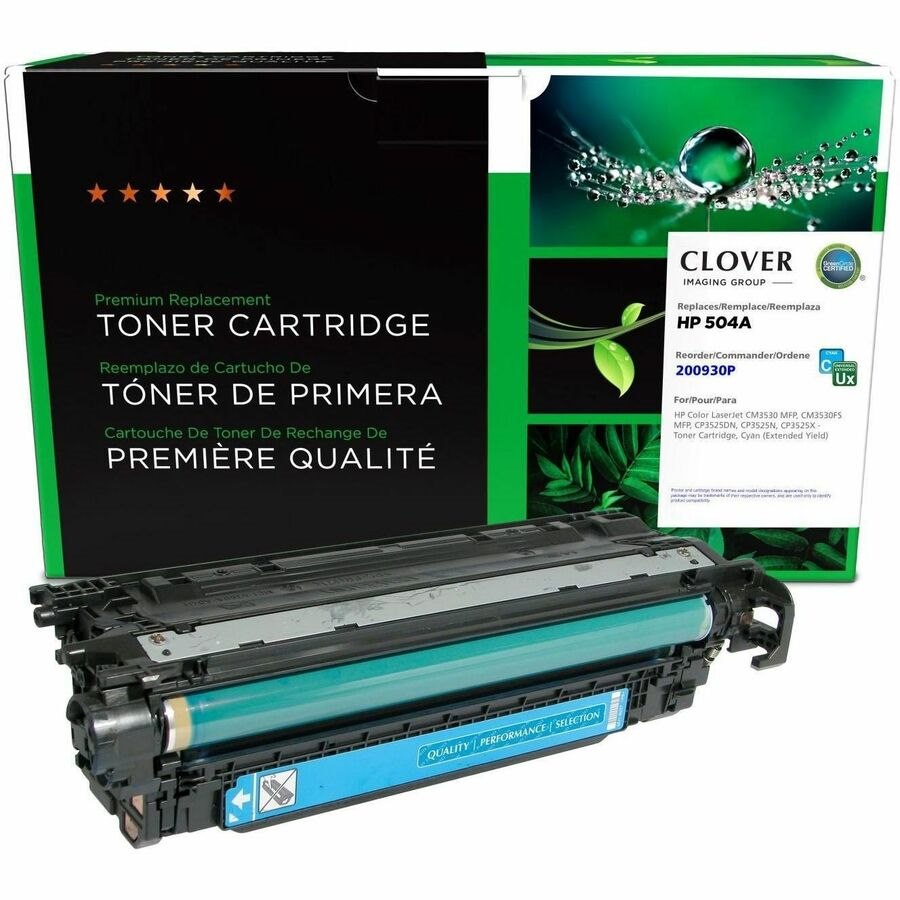 Clover Imaging Remanufactured Extended Yield Cyan Toner Cartridge for HP CE251A