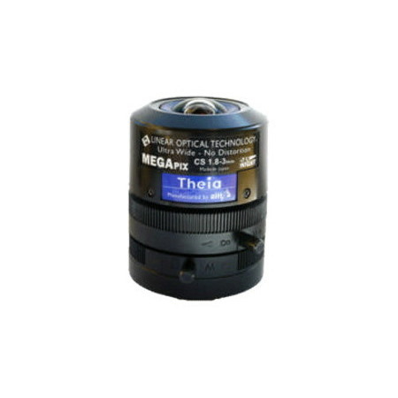 AXIS 1.80 mm - 3 mm f/1.8 Ultra Wide Angle Lens for CS Mount - 1.7x Optical Zoom