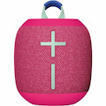 Ultimate Ears WONDERBOOM 4 Portable Waterproof Bluetooth Speaker With Big Bass and 360-Degree Sound, Dustproof Floating Speaker With 131ft (40m) Range, Pink