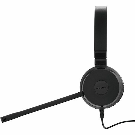 Jabra Evolve 20 Se, Usb C/A, MS Stereo Headset, Plug-And-Play, Noise-Cancelling, Clearer Conversation, Manage Calls Easily, Leatherette Ear Cushions