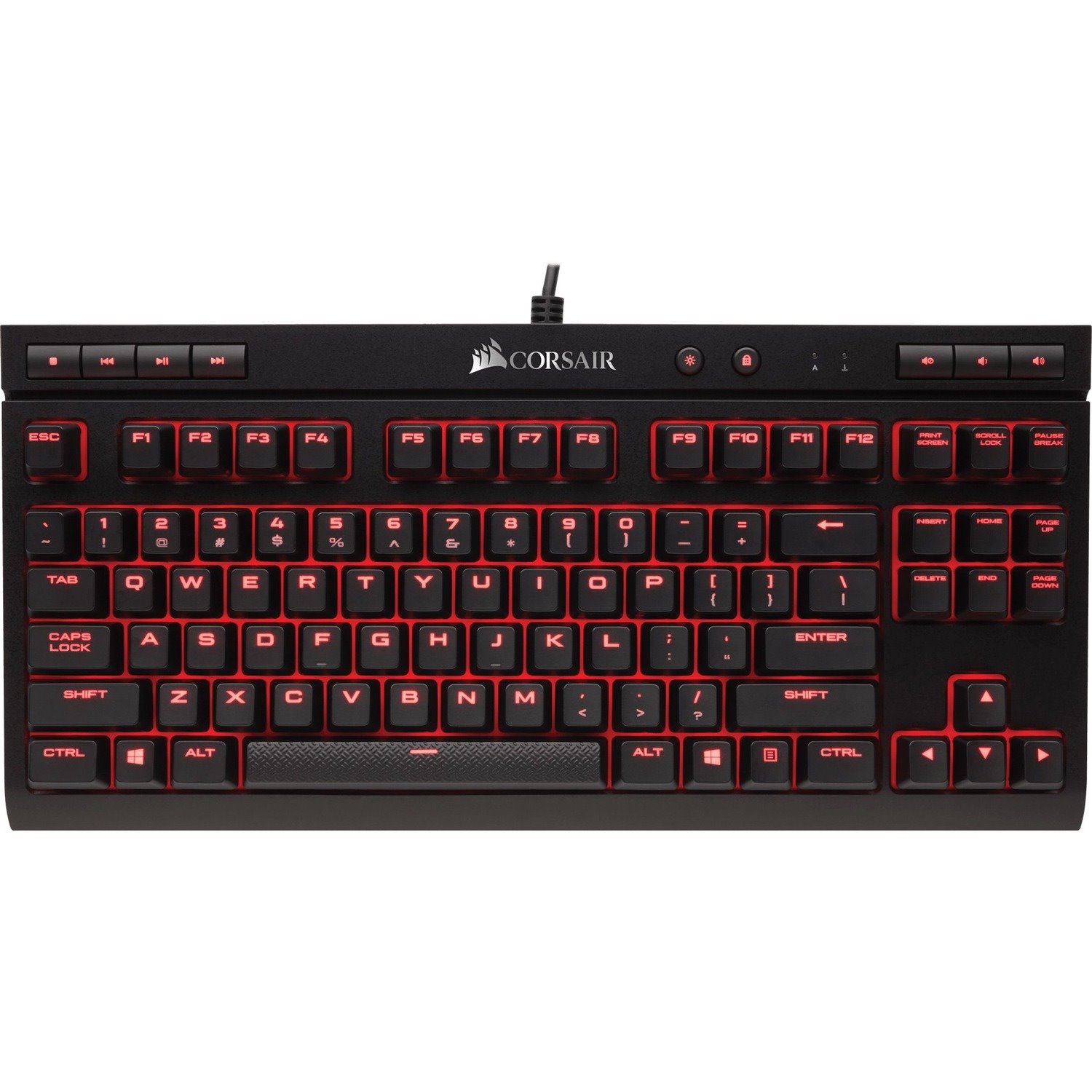 Corsair K63 Keyboard - Cable Connectivity - USB 2.0 Interface