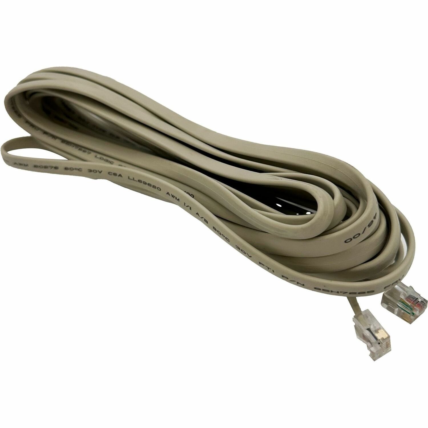 Logic Controls Cable, RJ11 to RJ11, 20 FT for KB1700 and KB9000 Bump Bars