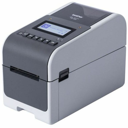 Brother TD-2350D300 Desktop, Retail, Healthcare, Warehouse, Logistic, Manufacturing, Industrial, Food Service Direct Thermal Printer - Monochrome - Desktop - Label Print - Fast Ethernet - USB - USB Host - Serial - Bluetooth 5.2 - IEEE 802.11a/b/g/n Wireless LAN