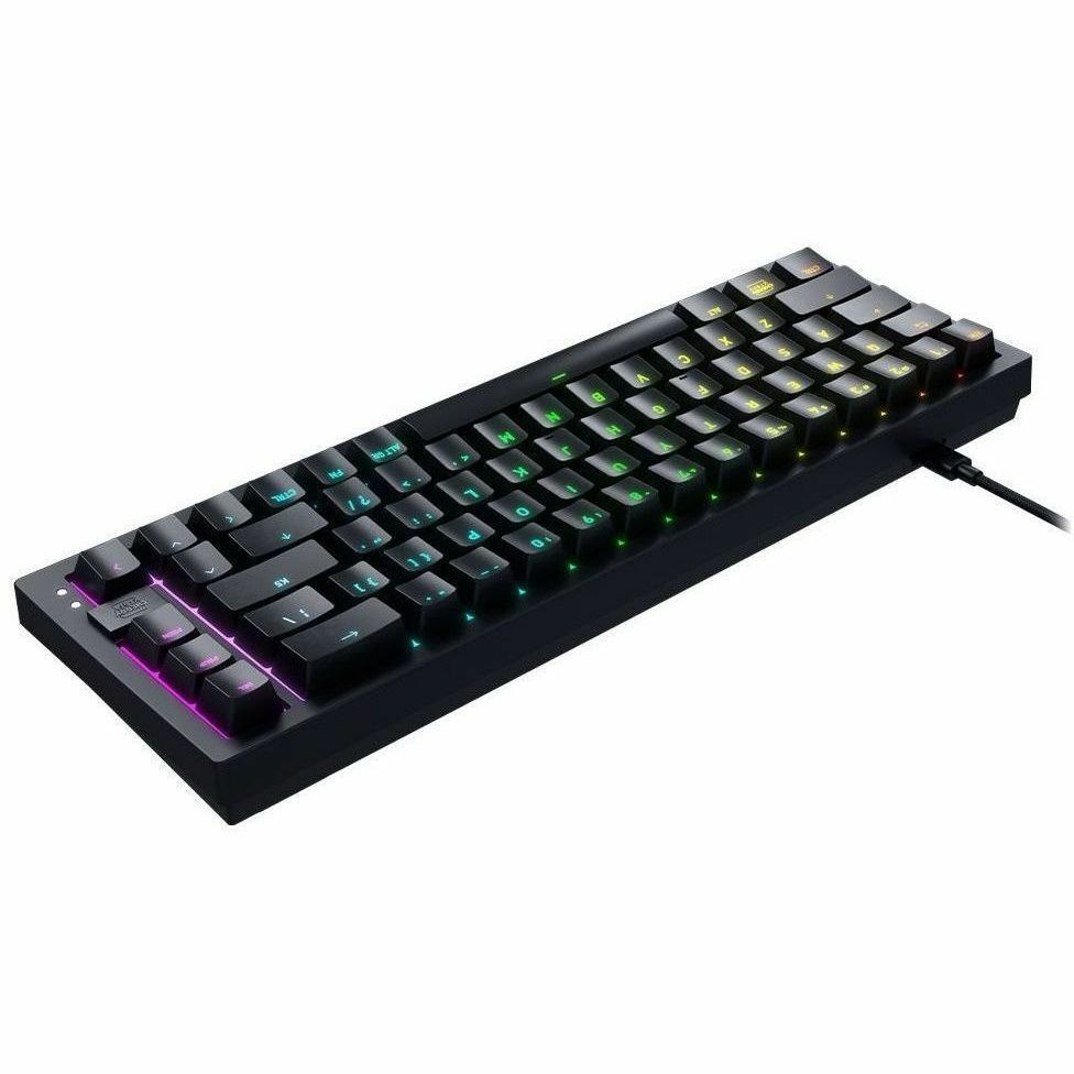 CHERRY XTRFY CX-K5V2-RGB-CPT Gaming Keyboard - Cable Connectivity - USB 3.0 Interface - RGB LED - White