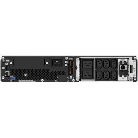 APC Smart-UPS On-Line, 3kVA, Rackmount 2U, 208V/230V, 6x C13+2x C19 IEC outlets, SmartSlot, Extended runtime, W/ rail kit