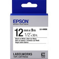 Epson Standard 12mm Black on White 9 meters