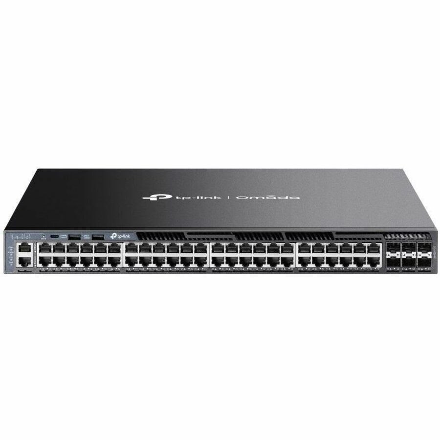 TP-Link Omada 48-Port Gigabit Stackable L3 Managed Switch with 6 10G Slots