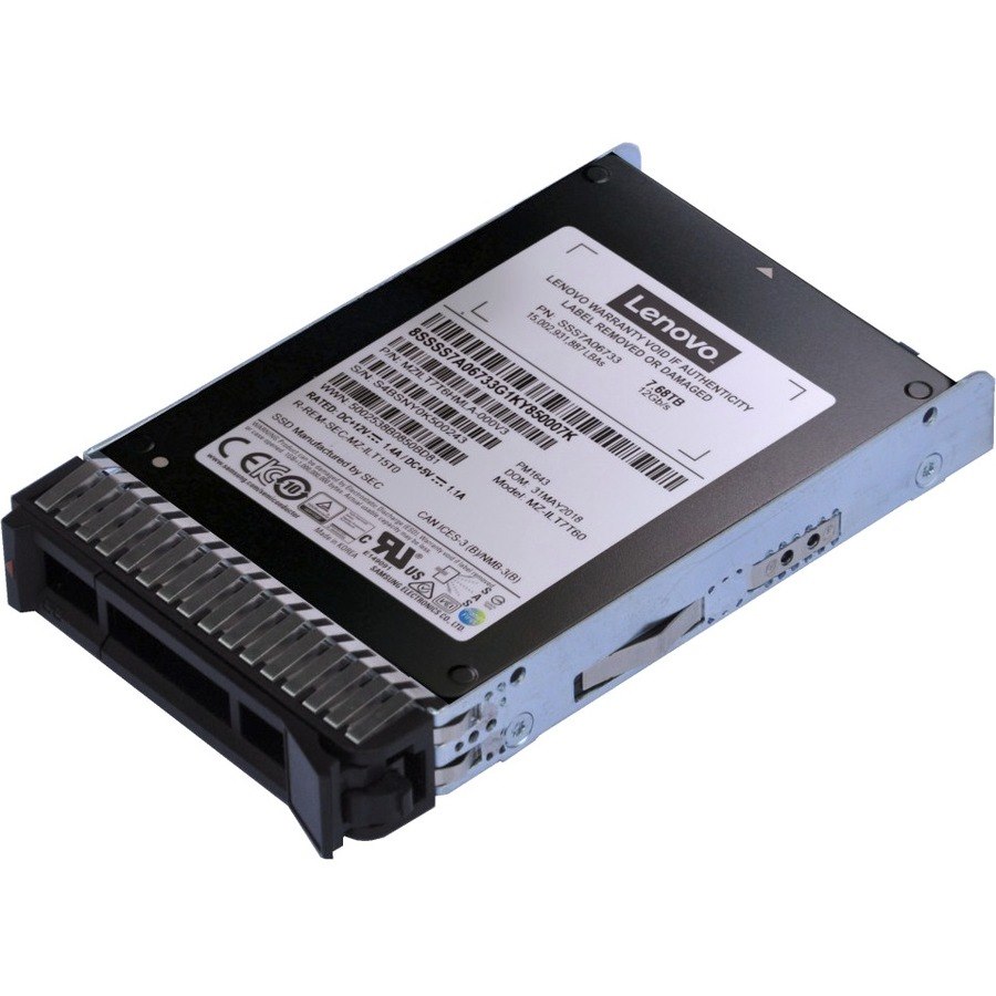 Lenovo PM1643a 1.92 TB Solid State Drive - 2.5" Internal - SAS (12Gb/s SAS) - Read Intensive