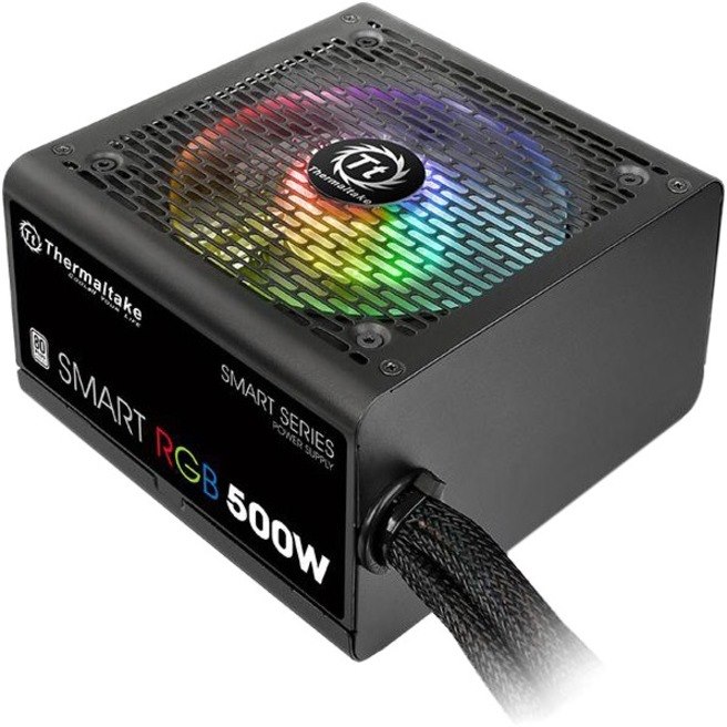 Thermaltake Smart RGB SPR-500AH2NK-2 ATX12V/EPS12V Modular Power Supply - 500 W
