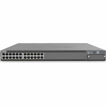 Juniper EX4400 EX4400-24T-AFI 24 Ports Manageable Ethernet Switch - Gigabit Ethernet, 100 Gigabit Ethernet - 10/100/1000Base-T, 100GBase-X