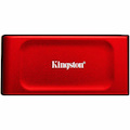 Kingston XS1000 1 TB Portable Solid State Drive - External - Red