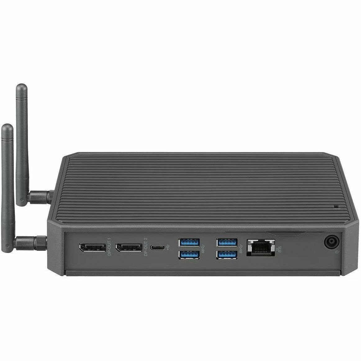 LG CQ600N-6P.AEU Ultra klein Thin Client - Intel Celeron N5105 Quadcore (4-core) 2 GHz - Grijs
