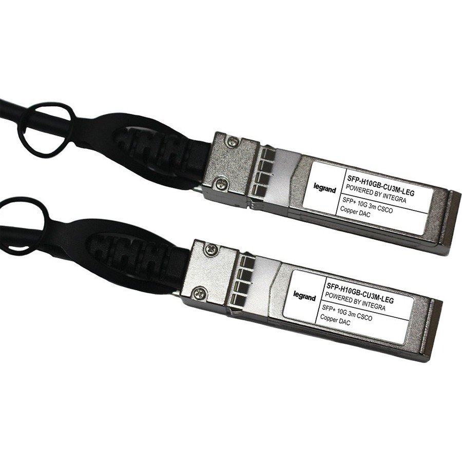 Legrand Cisco SFP-H10GB-CU3M 3m SFP+ to SFP+ DAC Cable TAA