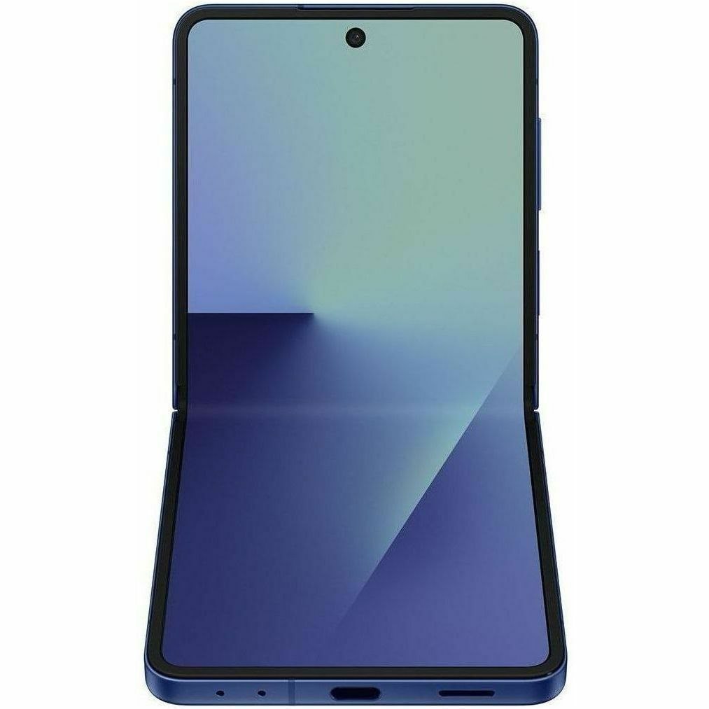Samsung Galaxy Z Flip7 SM-F766B 512 GB Smartphone - 6.9" Flexible Folding Screen Dynamic AMOLED 2X Full HD Plus 2520 x 1080 - Deca-core (Cortex X5Single-core (1 Core) 3.30 GHz + Cortex A725 Dual-core (2 Core) 2.74 GHz + Cortex A725 Penta-core (5 Core) 2.36 GHz + Cortex A520 Dual-core (2 Core) 1.80 GHz) - 12 GB RAM - Android 16 - 5G - Blue Shadow
