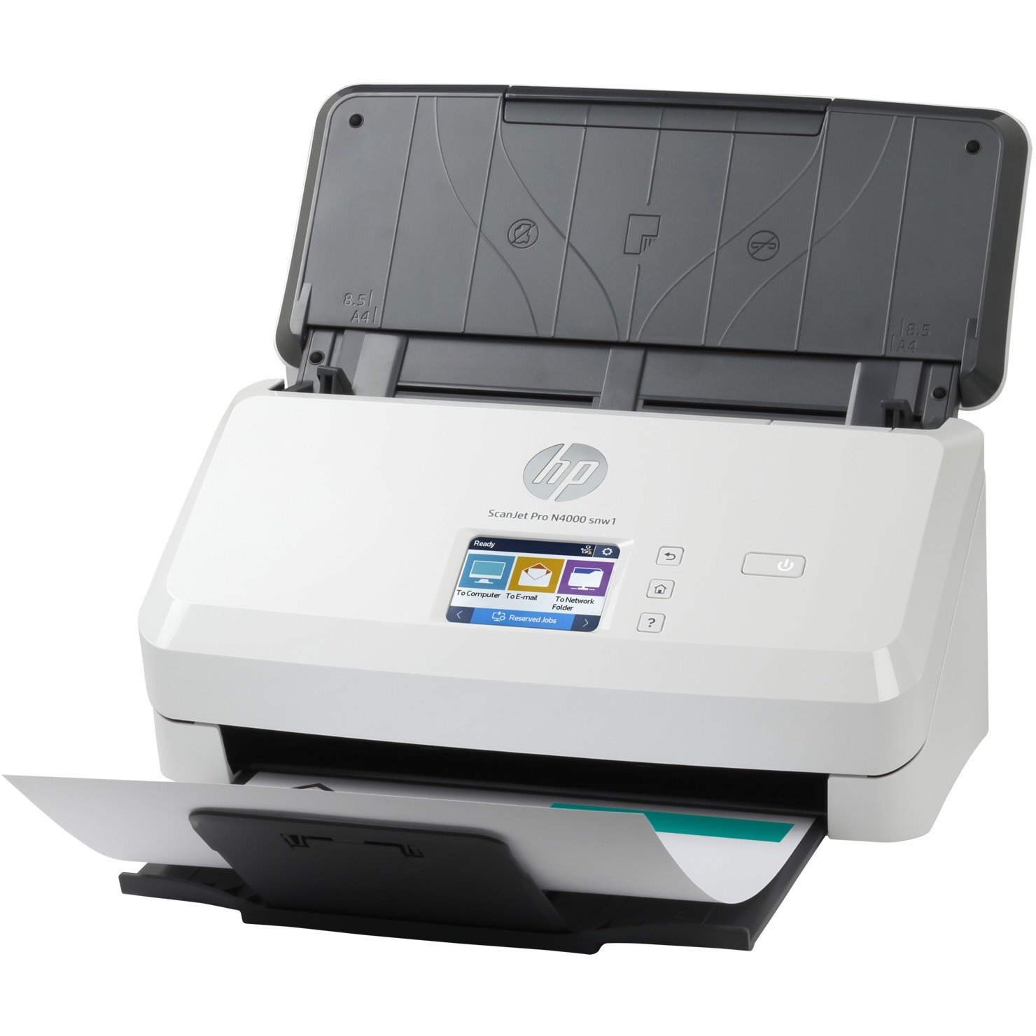 HP ScanJet Pro N4000 snw1 Sheetfed Scanner - 600 dpi Optical