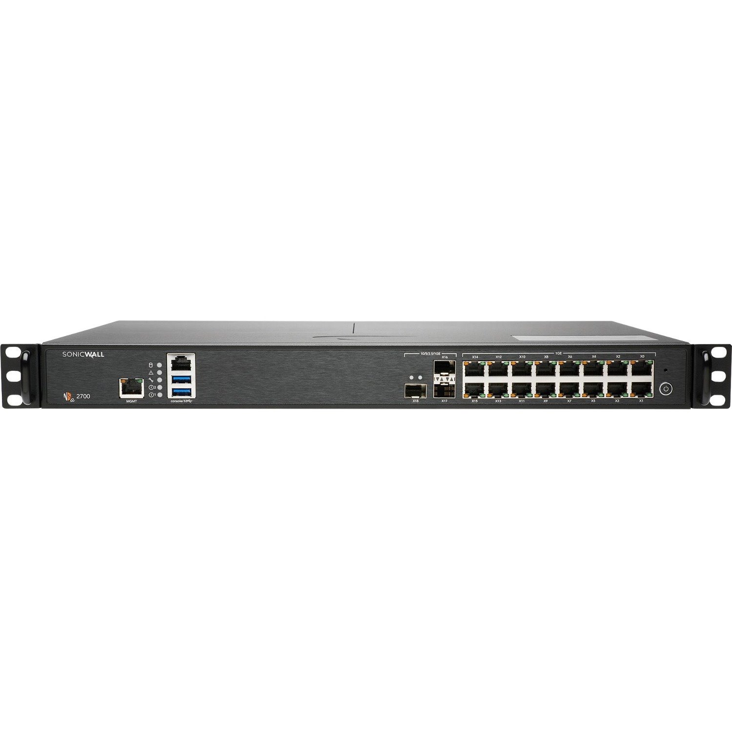 SonicWall 2700 Network Security/Firewall Appliance - 3 Year Secure Upgrade Plus Essential Edition - TAA Compliant