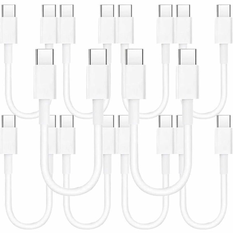 4Xem 10PK 1FT Usbc To Usbc PD Cable