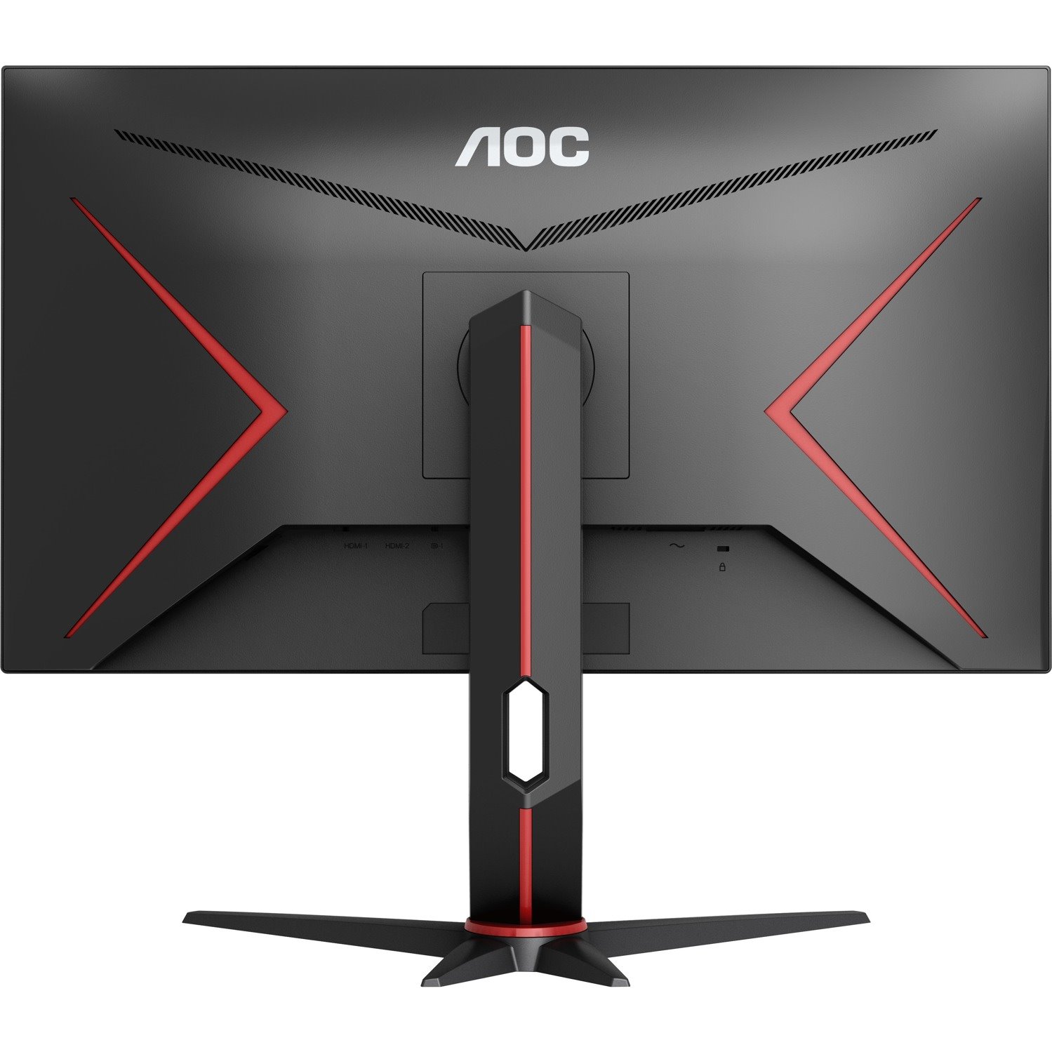 AOC U28G2XU2/BK 28" Class 4K UHD Gaming LCD Monitor - 16:9 - Matte, Black Red