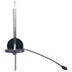 Manhattan Mono On-Ear Headset (USB), Microphone Boom (padded), Retail Box Packaging, Adjustable Headband, In-Line Volume Control, Ear Cushion, USB-A for both sound and mic use, cable 1.5m, Three Year Warranty