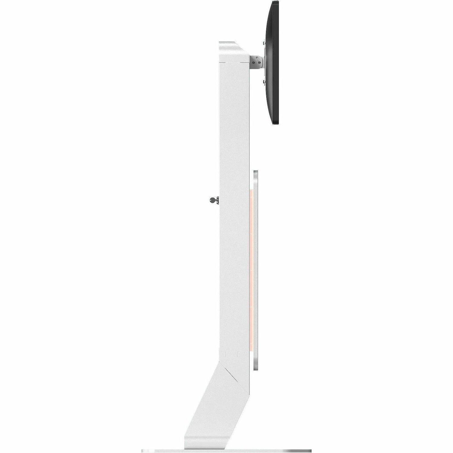 CTA Digital VESA Floor Stand Kiosk with LED Lights - 75x75mm VESA