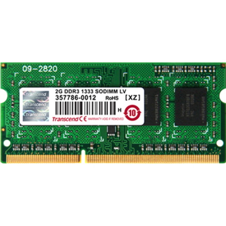 Transcend DDR3L 1600 SO-DIMM 8GB 11-11-11 2Rx8 1.35V