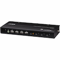 ATEN 4-Port USB 4K HDMI KVMP Switch (Cables Included)