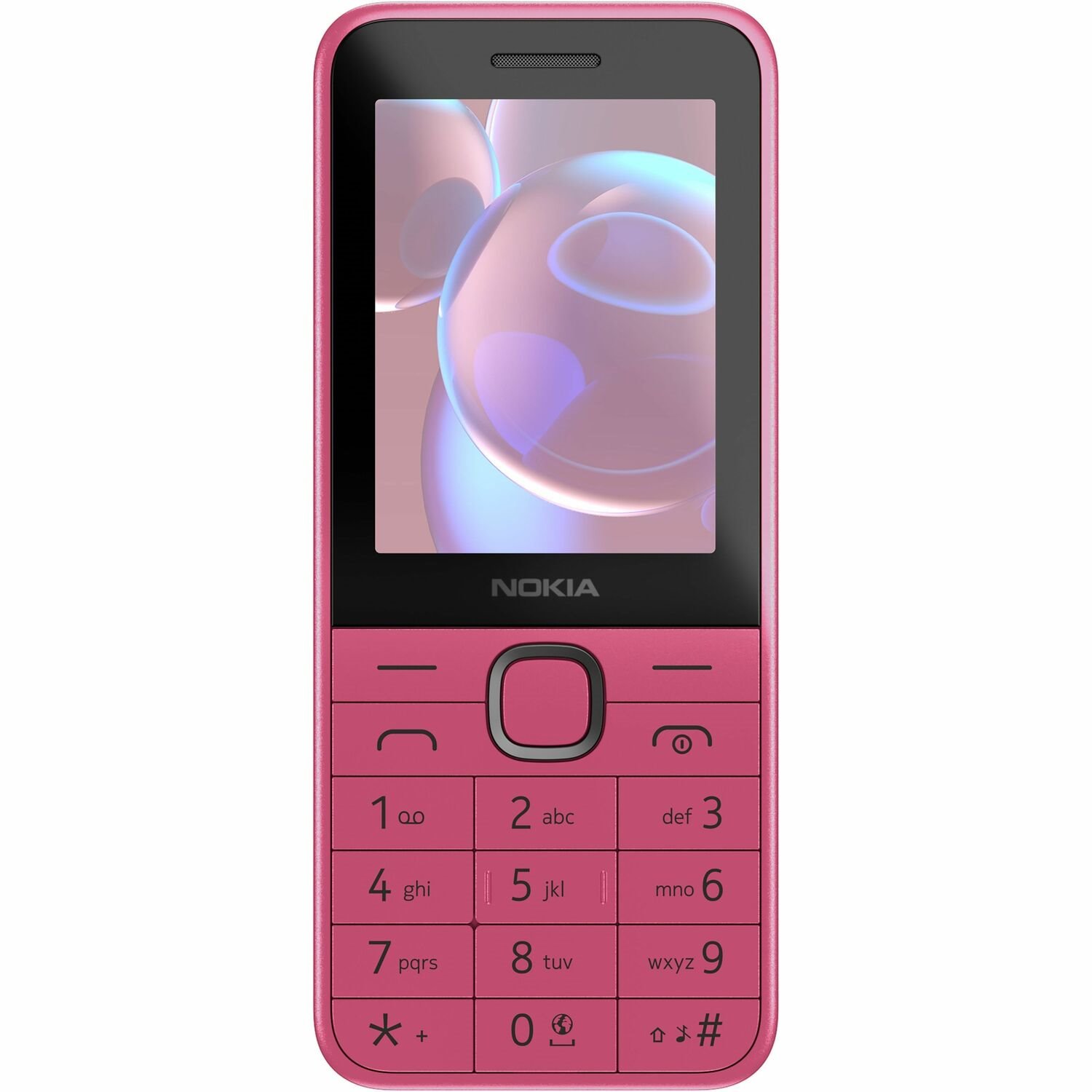 Nokia 225 4G (2024) 128 MB Feature Phone - 2.4" TFT LCD QVGA 240 x 320 - Cortex A71 GHz - 64 MB RAM - 4G - Pink