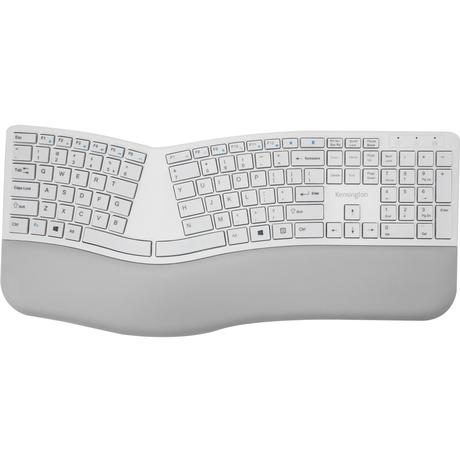 Kensington Pro Fit Ergo Wireless Keyboard-Gray