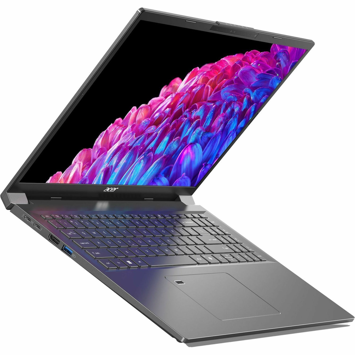 Acer Aspire 16 A16-71M A16-71M-56LE 40.6 cm (16") Notebook - WUXGA+ - Intel Core Ultra 5 125H - 16 GB - 512 GB SSD - English (UK) Keyboard - Iron