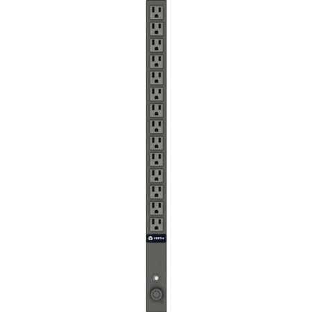Vertiv Geist Rack PDU, Basic, Vertical, 15A, 120V, (14)5-15R