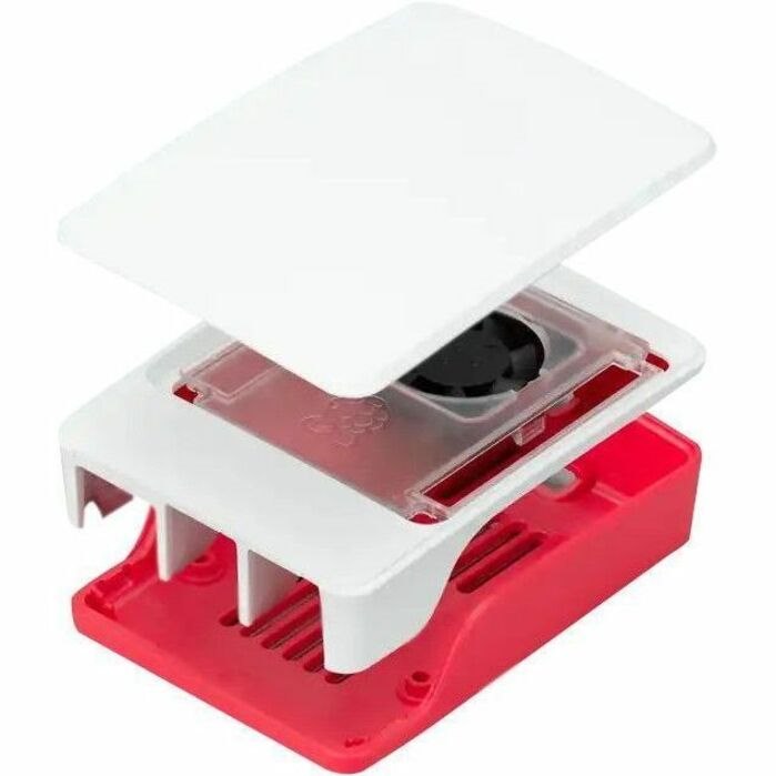 Raspberry Pi Official Raspberry Pi 5 Case - Red/White