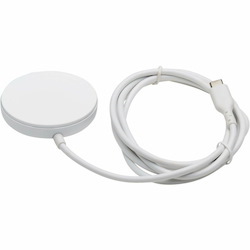 Eaton Tripp Lite Series 15W MagSafe Wireless Charger for iPhone 16-12 - Apple MFI Certified, Fast Charging Pad with Adjustable Stand & 5 ft Cable - White