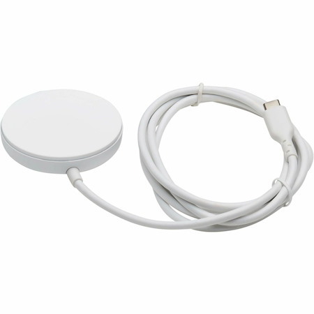 Eaton Tripp Lite Series 15W MagSafe Wireless Charger for iPhone 16-12 - Apple MFI Certified, Fast Charging Pad with Adjustable Stand & 5 ft Cable - White