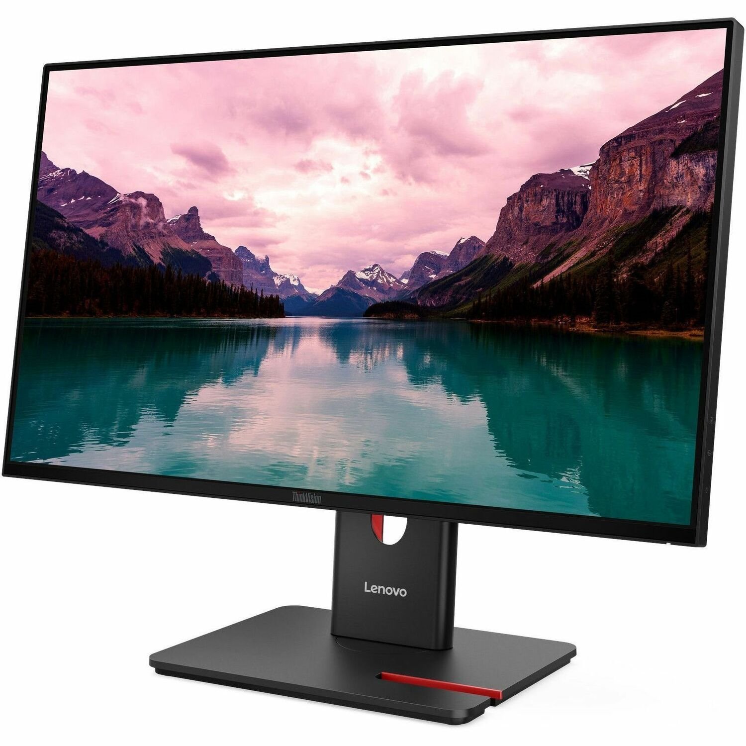 Lenovo ThinkVision T24-40 24" Class Full HD LED Monitor - 16:9 - Raven Black