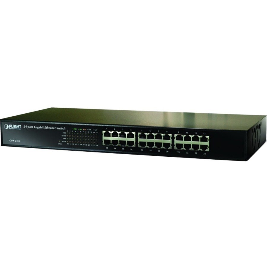 Planet 24-Port 10/100/1000Mbps Gigabit Ethernet Switch