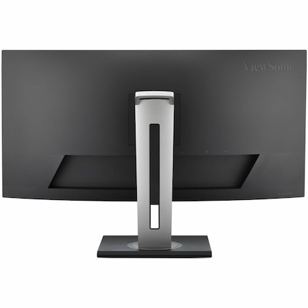 ViewSonic VG3456CA 34 Inch 21:9 Ultrawide QHD 4K Curved Monitor with Ergonomic Design, 100W USB C, Docking Built-In, Gigabit Ethernet RJ45 for Home and Office