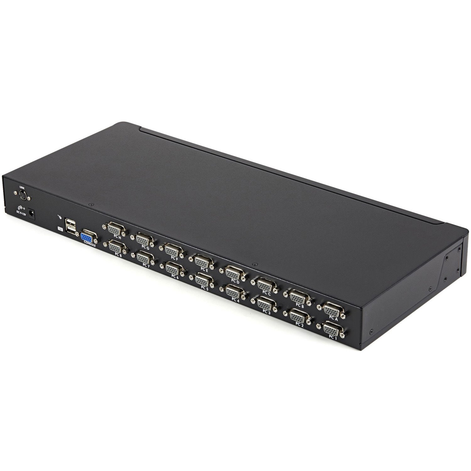 StarTech.com 16 Port 1U Rack Mount USB KVM Switch Kit w/ OSD & Cables