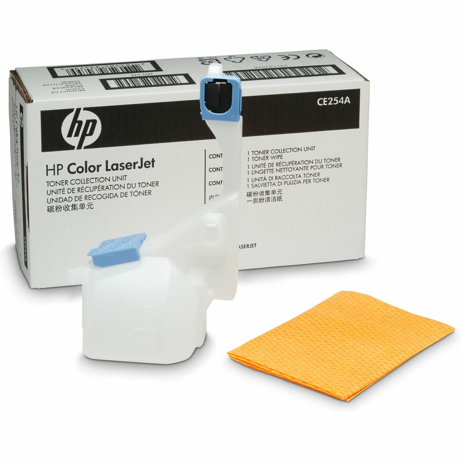 HP 63A Resttoner-Flasche - Weiß - Laserdruck