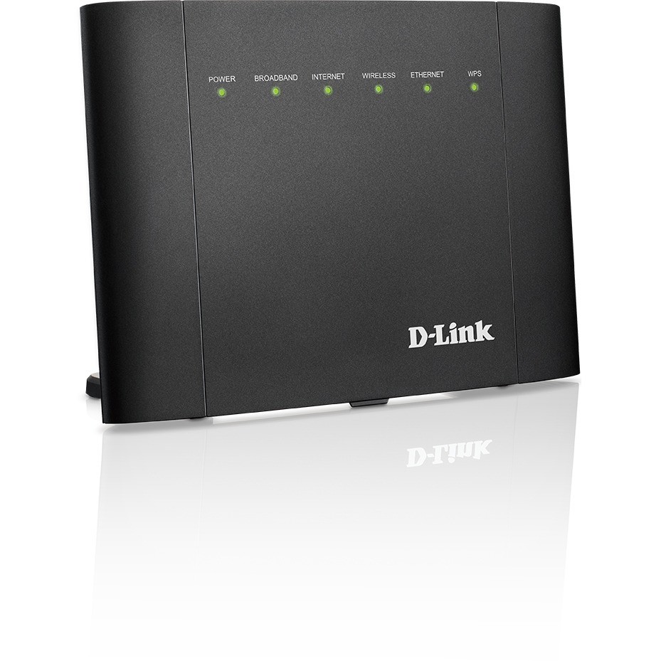 D-Link DSL-2878 Wi-Fi 5 IEEE 802.11ac VDSL2, ADSL2+, Ethernet Modem/Wireless Router