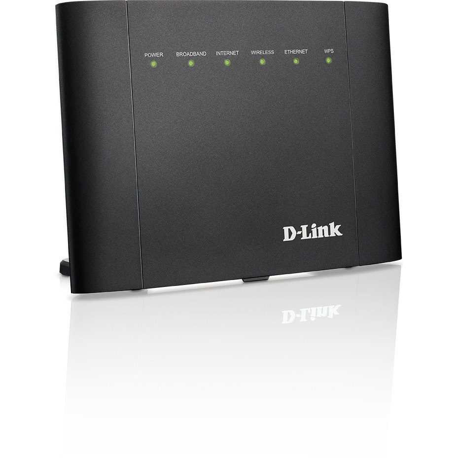 D-Link DSL-2878 Wi-Fi 5 IEEE 802.11ac VDSL2, ADSL2+, Ethernet Modem/Wireless Router