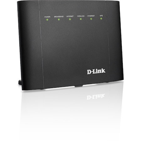 D-Link DSL-2878 Wi-Fi 5 IEEE 802.11ac VDSL2, ADSL2+, Ethernet Modem/Wireless Router