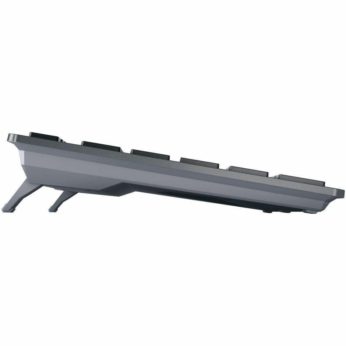 CHERRY KW 7100 Keyboard - Wireless Connectivity - German - Slate Blue